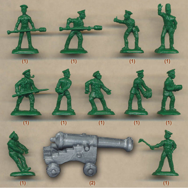 1/72 Crimean War Russian Naval Artillery (STR)