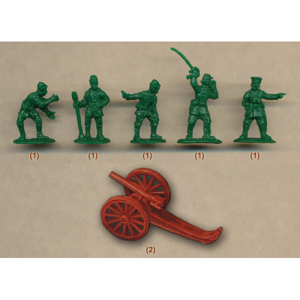 1/72 Russo-Turkish War - Russian Field Artillery in Summer Uniform 1877 (STR)