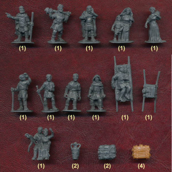 1/72 Ancients - Roman Train Set no.2 (re-issue) (STR)