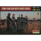 1/72 Anglo-Boer War - Pom-Pom Gun with Boer Crew (STR)