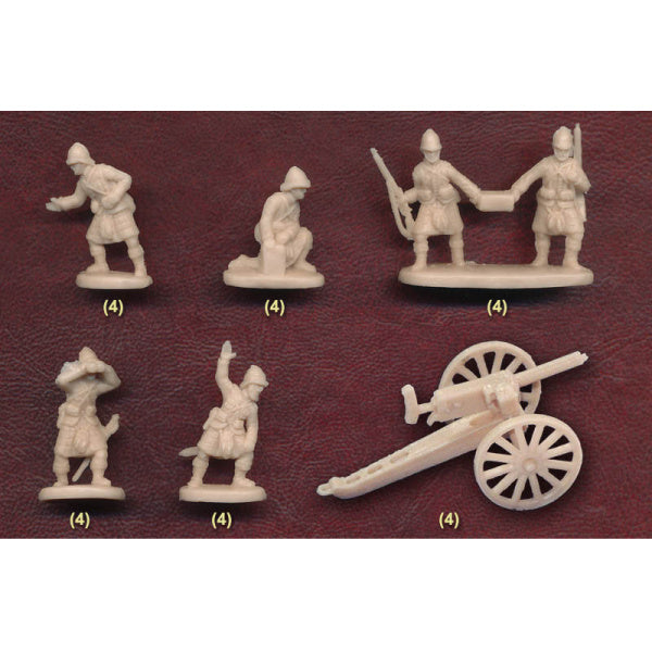 1/72 Anglo-Boer War - Pom-Pom Gun with Scottish Crew (STR)