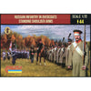 1/72 Napoleonic Russian Infantry in Overcoats Shoulder Arms (STR)