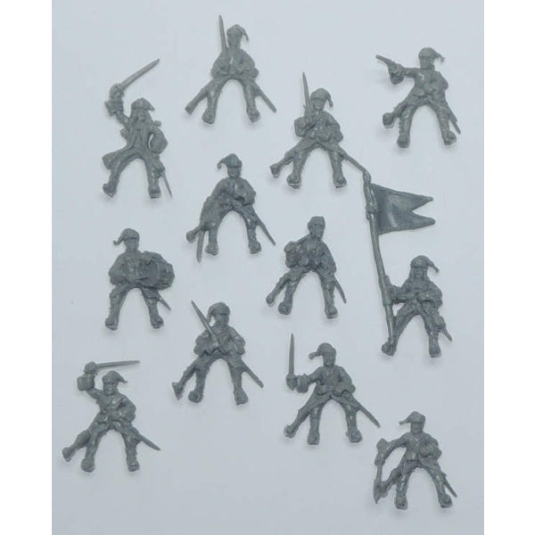 1/72 WSS - French Dragoons in Attack (STR)