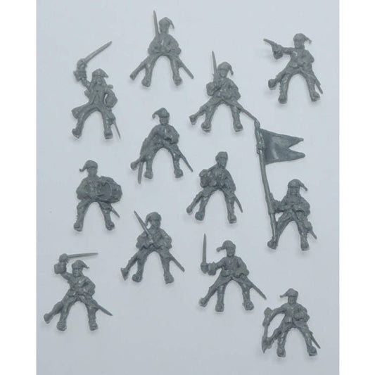 1/72 WSS - French Dragoons in Attack (STR)