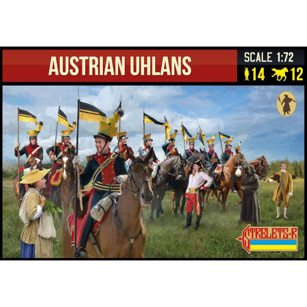 1/72 Napoleonic Austrian Uhlans (STR)