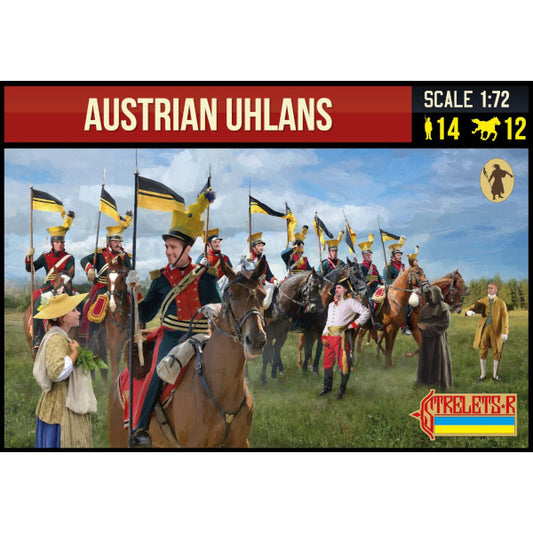 1/72 Napoleonic Austrian Uhlans (STR)
