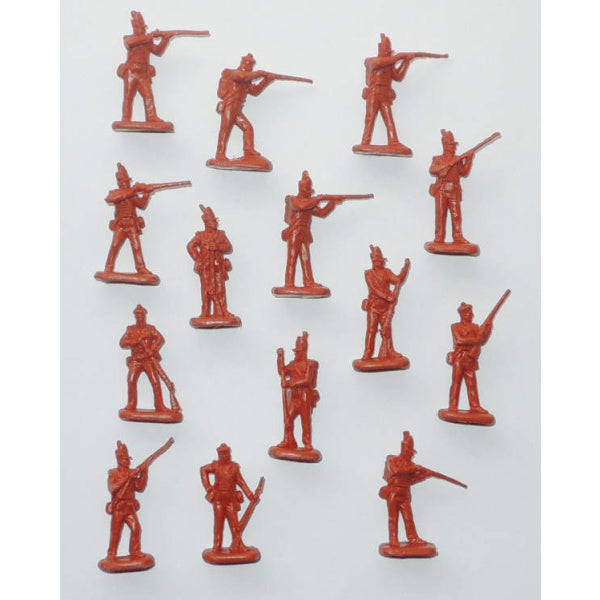 1/72 Napoleonic British Infantry Firing Line (STR)