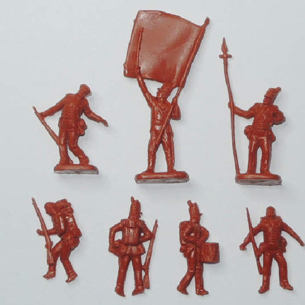 1/72 Napoleonic British Infantry Firing Line (STR)