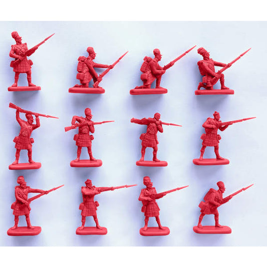 1/72 Napoleonic - Highlanders in Square (STR)