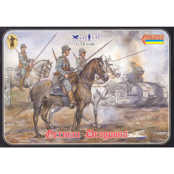 1/72 WWI German Dragoons (STR)