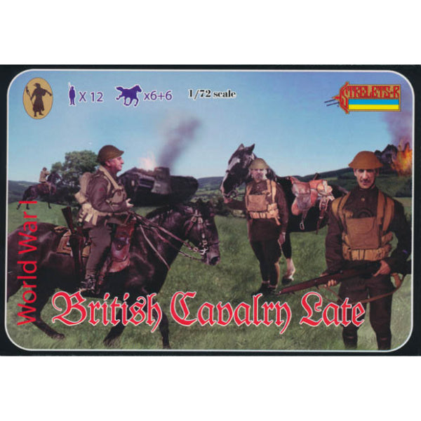 1/72 WWI British Cavalry (Late War) (STR)