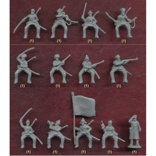 1/72 Russian Civil War Red Cavalry in Summer Dress (STR)