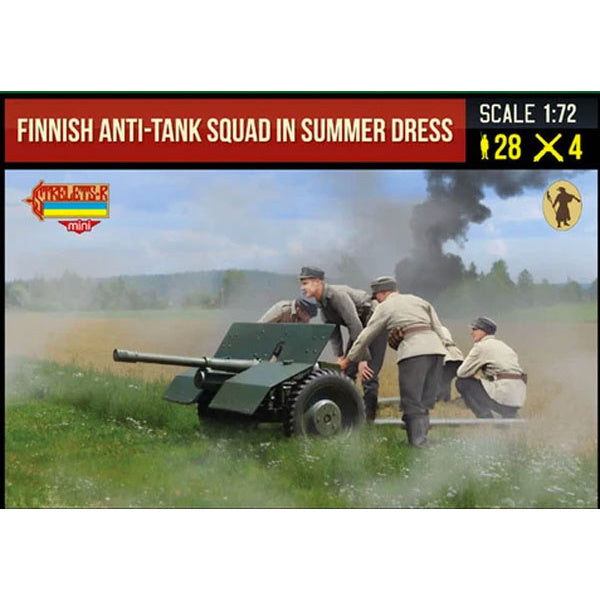 1/72 WWII Finnish Anti-Tank Squad in Summer Dress (STR)