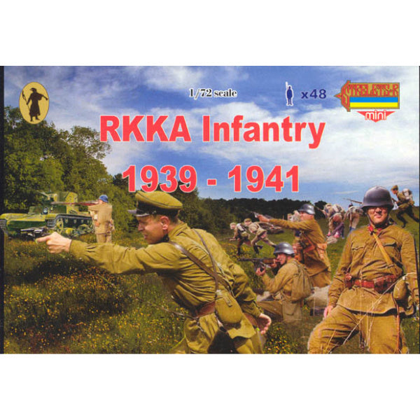 1/72 WW II RKKA Early Red Army Infantry 1939-41 (STR)