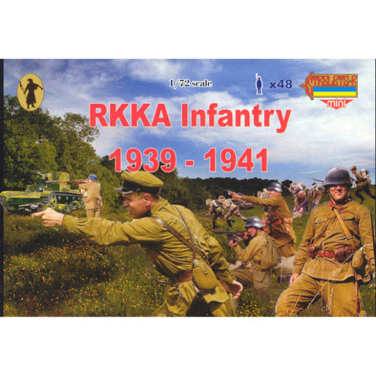 1/72 WW II RKKA Early Red Army Infantry 1939-41 (STR)