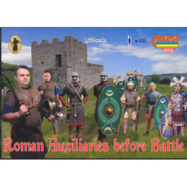 1/72 Roman Auxiliaries Before Battle (STR)