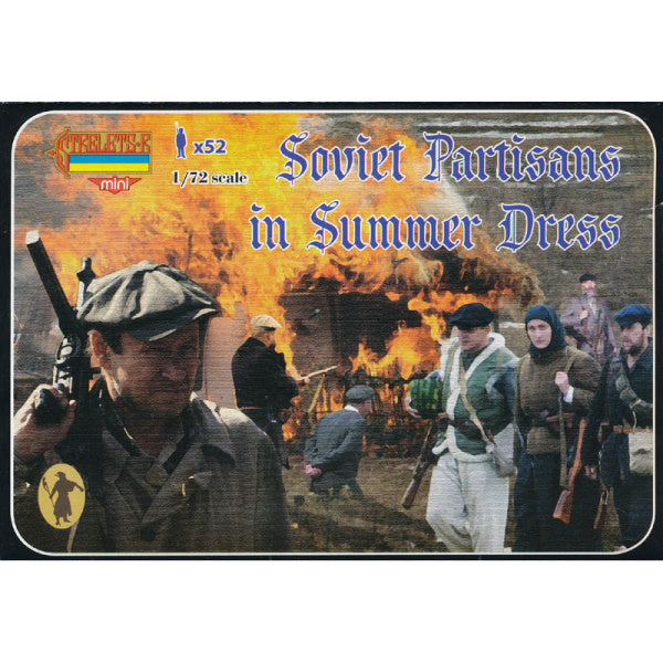 1/72 WW II Soviet Partisans in Summer Dress (STR)