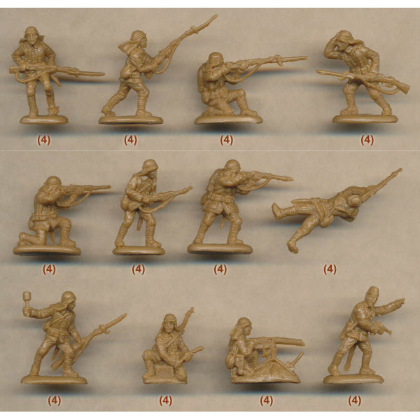1/72 WWI Turkish Infantry in Tropical Uniform (STR)
