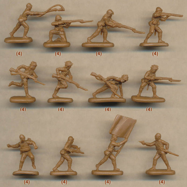 1/72 WW II Imperial Japanese Army in Attack (STR)