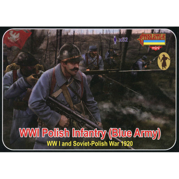 1/72 WWI Polish Infantry (Blue Army) (STR)