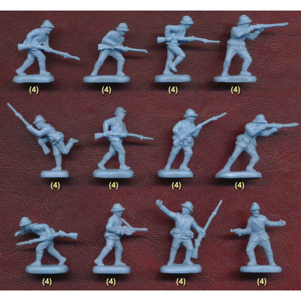 1/72 WWI French Infantry in Summer Dress (STR)