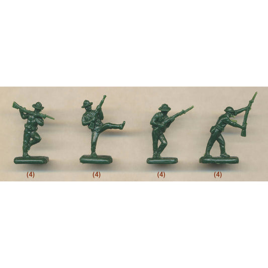 1/72 Early WWII US Infantry in Combat (STR)