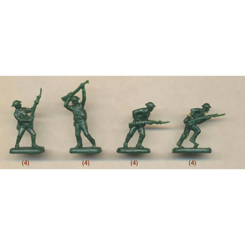 1/72 Early WWII US Infantry in Combat (STR)