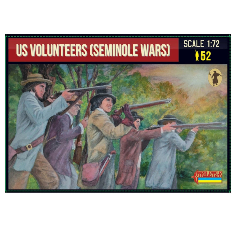 1/72 US Volunteers Seminole Wars (STR)