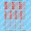 Decal Sheet, Switzerland GW-1985