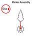Splash Marker-Micro-Trans.-White