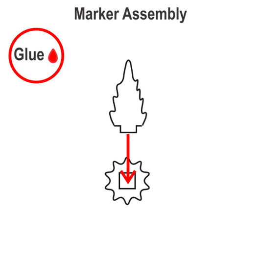 Splash Marker-Micro-Trans.-White