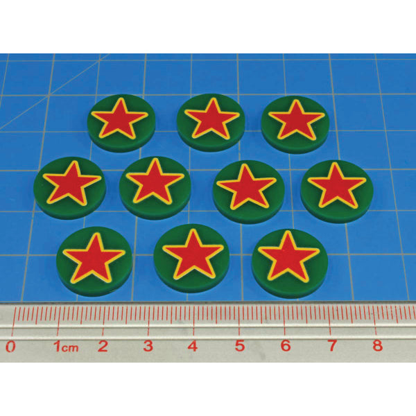 Premium Printed WWII Russia Red Army Tokens (10)