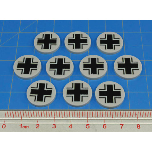 Premium Printed WWII German Luftwaffe Tokens (10)