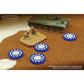 Premium Printed WWII China Kuomintang Tokens (10)