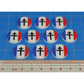 Premium Printed WWII Free France Tokens (10)