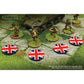 Premium Printed WWII Great Britain Union Jack Large Tokens (10)
