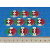 Premium Printed WWII Italian Savoy Shield Large Tokens (10)