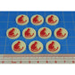 Premium Printed WWII British Army Desert Rats North Africa Campaign Tokens (10)