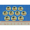 Premium Printed WWII Australian ANZAC North Africa Campaign Tokens (10)