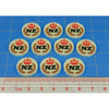 Premium Printed WWII New Zealand Expeditionary Force North Africa Campaign Tokens (10)