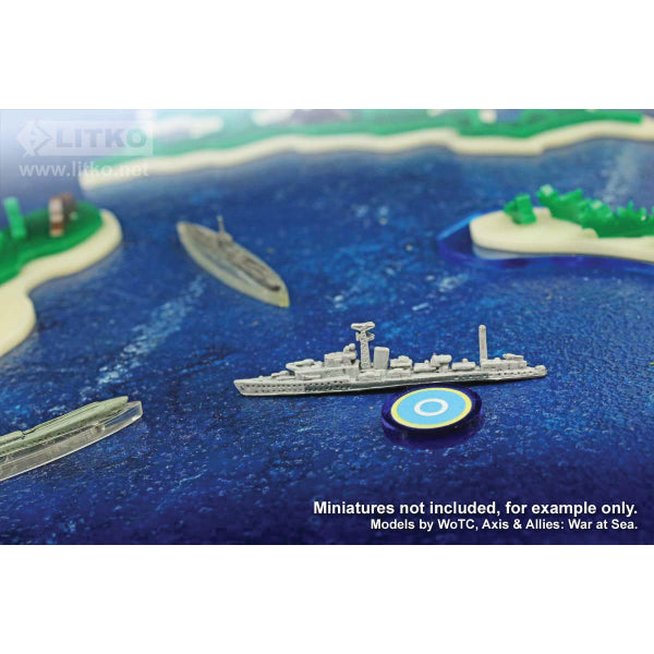 Premium Printed WWII New Zealand Air Force Roundel Pacific Theater Tokens (10)