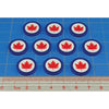 Premium Printed WWII Royal Canadian Air Force Roundel Faction Tokens (10)