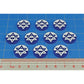 Premium Printed WWII Jewish Underground Faction Tokens (10)