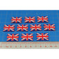 Premium Printed WWII United Kingdom Flag Tokens (10)