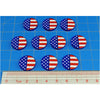 Premium Printed WWII USA Stars and Stripes Faction Tokens (10)