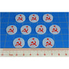 Premium Printed WWII Soviet Hammer and Sickle Winter War Faction Tokens (10)