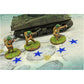 Premium Printed WWII American Blue Star Winter War Faction Tokens (10)