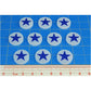 Premium Printed WWII American Blue Star Winter War Faction Tokens (10)