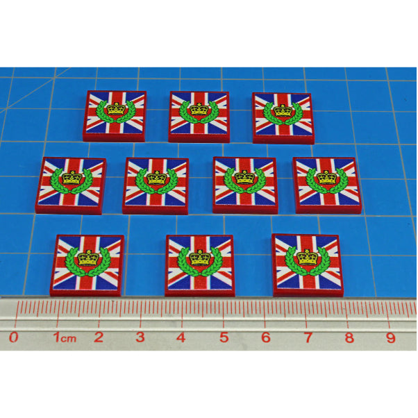 Premium Printed Napoleonic Britain Army Standard (x10)