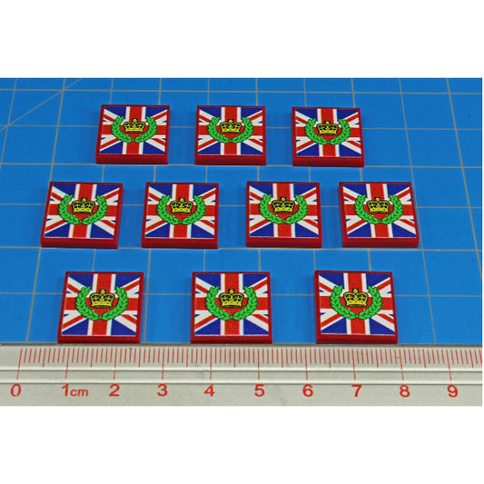 Premium Printed Napoleonic Britain Army Standard (x10)